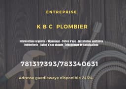 KBC plombier